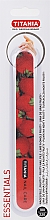 Пилочка для ногтей, клубника - Titania Nail File Fruity — фото N1