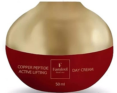 Дневной крем для лица лифтинг-актов с пептидами - Famirel Copper Peptide Day Cream — фото N1