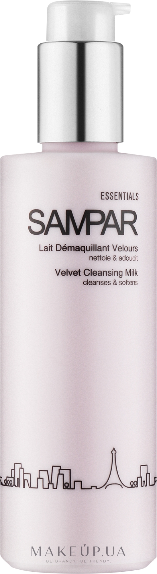 Молочко для зняття макіяжу - Sampar Velvet Cleansing Milk — фото 200ml