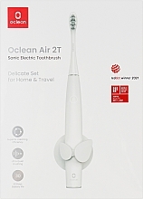Парфумерія, косметика Електрична зубна щітка Oclean Air 2T White, футляр, настінне кріплення - Oclean Air 2T Electric Toothbrush White