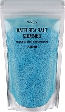 Соль морская с шиммером для ванны "Дыня" - Top Beauty Bath Salt  — фото N1