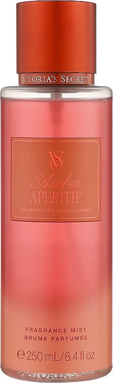 Парфюмированный спрей для тела - Victoria's Secret Amber Aperitif Fragrance Mist — фото N1