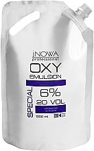 Духи, Парфюмерия, косметика Окислительная эмульсия 6% - jNOWA Professional OXY Emulsion Special 20 vol (дой-пак)