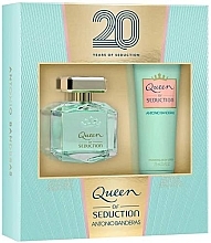 Парфумерія, косметика Antonio Banderas Queen of Seduction - Набір (edt/80ml + b/lot/75ml)