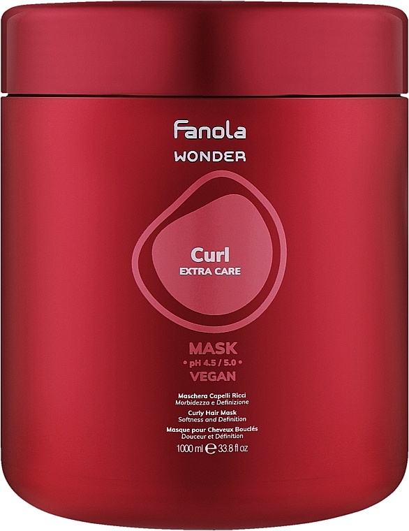 Маска для волос - Fanola Wonder Curl Extra Care Mask — фото N2