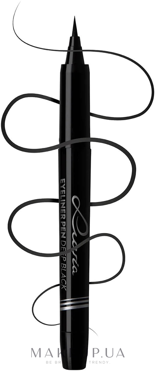 Подводка для глаз - Luvia Cosmetics Eyeliner Pen — фото Deep Black
