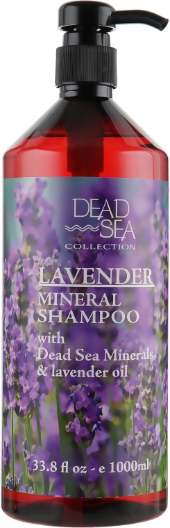 Шампунь с минералами Мертвого моря и маслом лаванды - Dead Sea Collection Lavender Mineral Shampoo