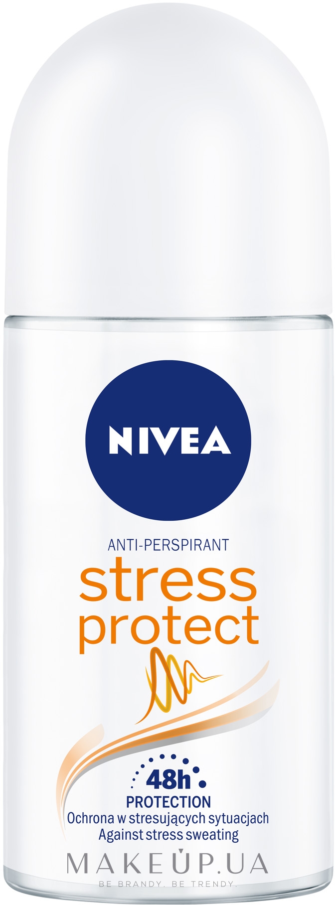 Дезодорант шариковый антиперспирант "Защита Антистресс" - NIVEA Stress Protect Roll-On For Women — фото 50ml