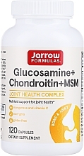 Пищевые добавки - Jarrow Formulas Glucosamine + Chondroitin + MSM — фото N1