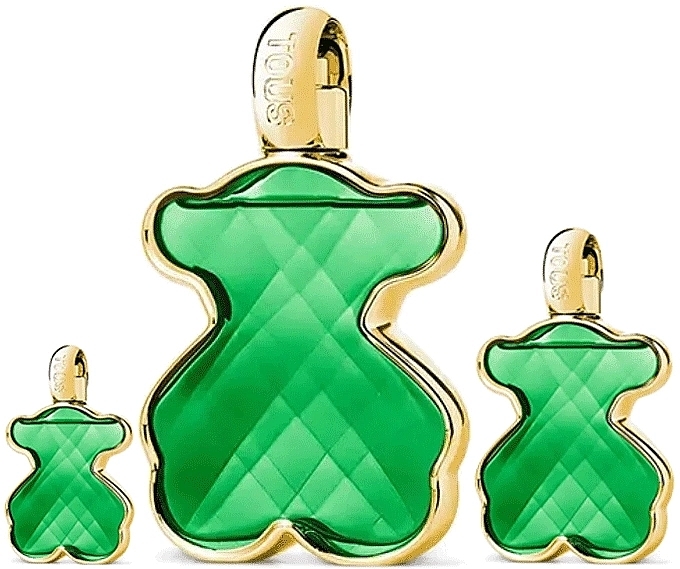 Tous LoveMe The Emerald Elixir - Набор (edp/90ml + edp/15ml + edp/mini/4.5ml) — фото N2