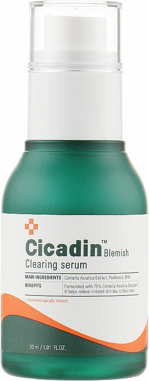Заспокійлива сироватка для проблемної шкіри - Missha Cicadin Blemish Clearing Serum — фото N1
