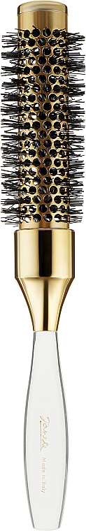 Термобрашинг для волосся, золотий - Janeke Gold Transparent Barrel Hairbrush — фото N1