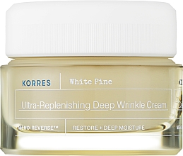 Парфумерія, косметика Денний крем від зморшок - Korres White Pine Ultra Replenishing Deep Wrinkle Cream