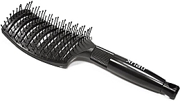 Щітка для волосся продувна FitBrush, 27х8 см, чорна - Xhair — фото N2