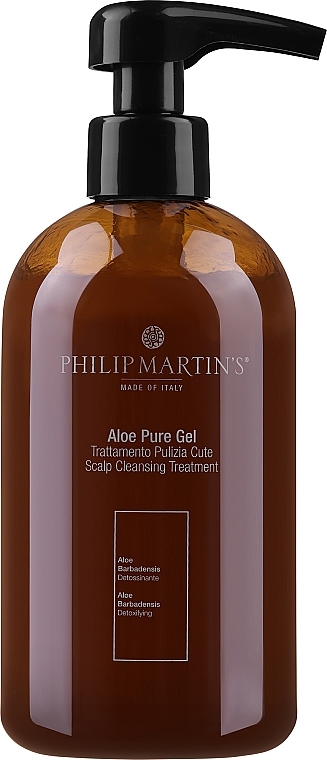 Гель для глубокого увлажнения кожи головы - Philip Martin's Aloe Pure Gel — фото N3