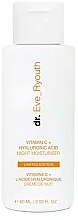 Нічний зволожувальний крем для обличчя - Dr. Eve_Ryouth Vitamin C + Hyaluronic Acid Night Moisturiser Limited Edition — фото N1