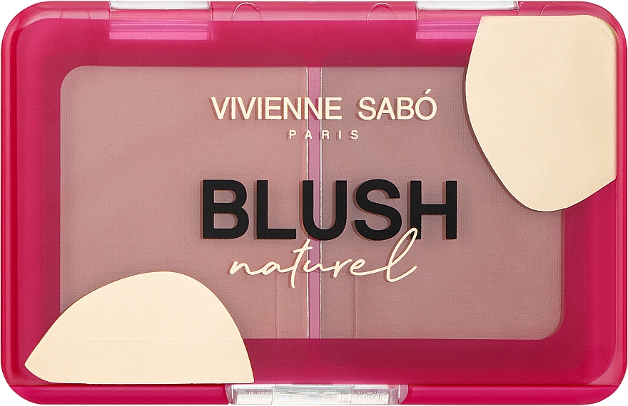 Палетка румян для лица - Vivienne Sabo Blush Naturel Palette — фото N1