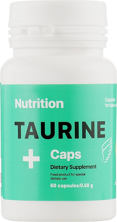 Аминокислота "Таурин" в капсулах - EntherMeal TAURINE+ — фото N1