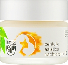 Парфумерія, косметика Нічний крем для обличчя "Центела азіатська" - Styx Naturcosmetic Aroma Derm Centella Asiatica Night Cream
