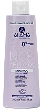 Тонувальний шампунь для світлого та фарбованого волосся - Alama No Yellow Shampoo — фото N1