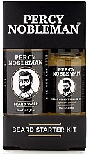 Парфумерія, косметика Набір - Percy Nobleman Beard Starter Kit (beard/shm/30ml + beard/oil/10ml)