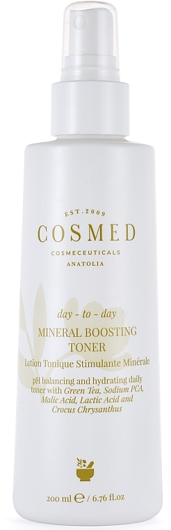 Щоденний мінеральний тонік для обличчя - Cosmed Day To Day Mineral Boosting Toner — фото N1