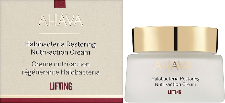 Відновлювальний живильний крем - Ahava HaloBacteria Restoring Nutri-action Cream — фото N2