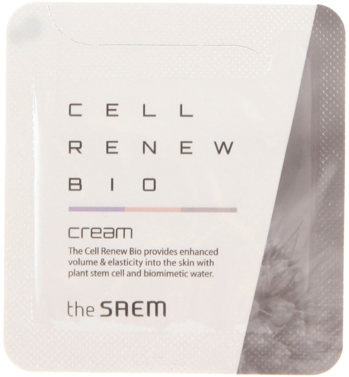 Крем для обличчя зі стовбуровими клітинами - The Saem Cell Renew Bio Cream (пробник)