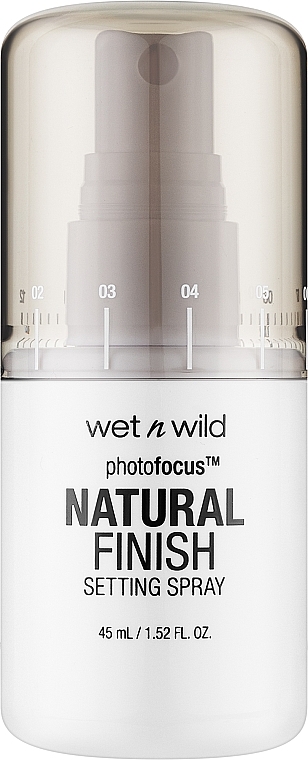 Спрей для фиксации макияжа - Wet N Wild Photofocus Natural Finish Setting Spray — фото N1