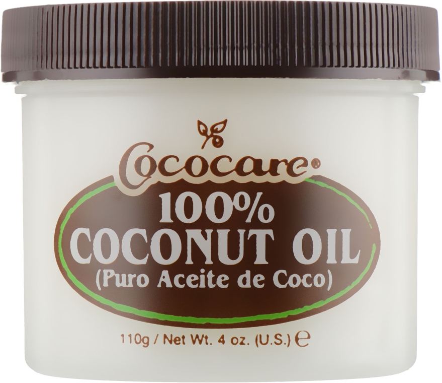 Кокосове масло для волосся і тіла - Cococare 100% Coconut Oil — фото N1