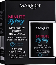 Пудра для стайлінгу волосся, еластична - Marion Hair 1 Minute Styling Powder — фото N3