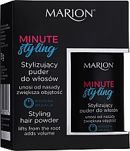 Пудра для стайлинга волос, эластичная - Marion Hair 1 Minute Styling Powder — фото N3