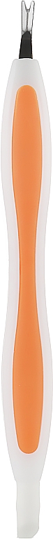 Тример для манікюру, з прогумованою вставкою, СТ-02, помаранчевий - Beauty Luxury — фото N1
