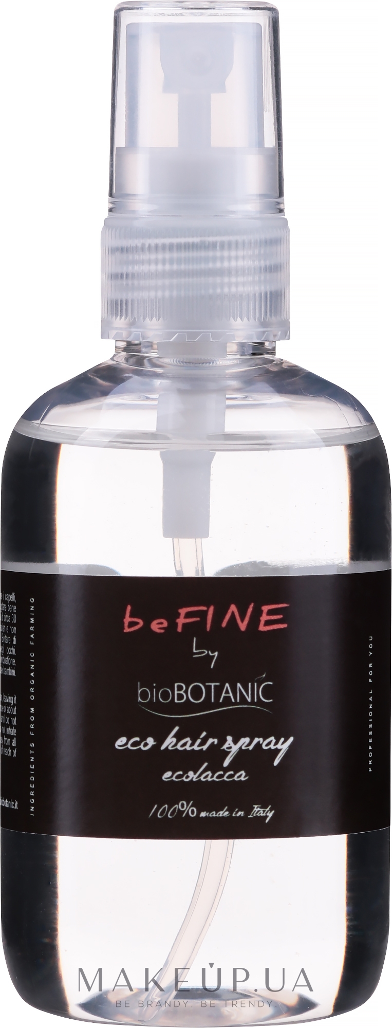 Экологический спрей для волос - BioBotanic BeFine Eco Hair Spray — фото 100ml