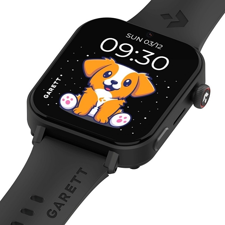 Смарт-часы для детей, черные - Garett Smartwatch Kids Rel 4G — фото N5