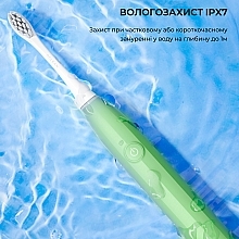 Електрична зубна щітка Oclean Green - Oclean Electric Toothbrush Green — фото N11