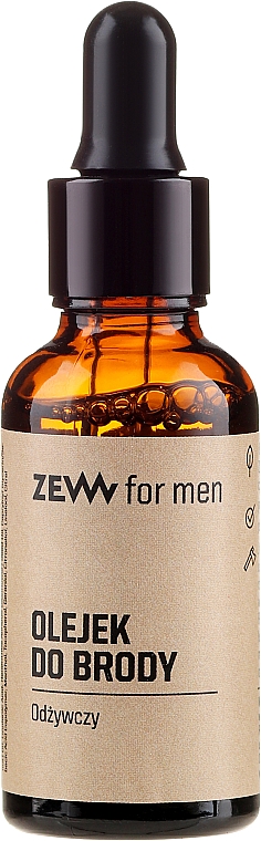 Живильна олія для бороди - Zew For Men Nourishing Beard Oil — фото N2