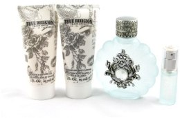 Духи, Парфюмерия, косметика True Religion Eau - Набор (edp 100 + mini 7.5 + sh/g 90 + b/l 90)