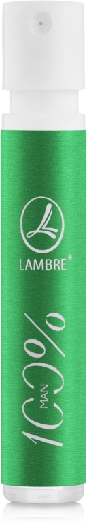 Lambre 100% Man - Туалетная вода (пробник) — фото N1