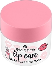 Нічна маска для губ "Полуничний молочний коктейль" - Essence Lip Care Stawberry Milkshake Jelly Sleeping Mask — фото N1