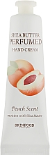 Крем для рук - Skinfood Shea Butter Perfumed Hand Cream Peach Scent — фото N1