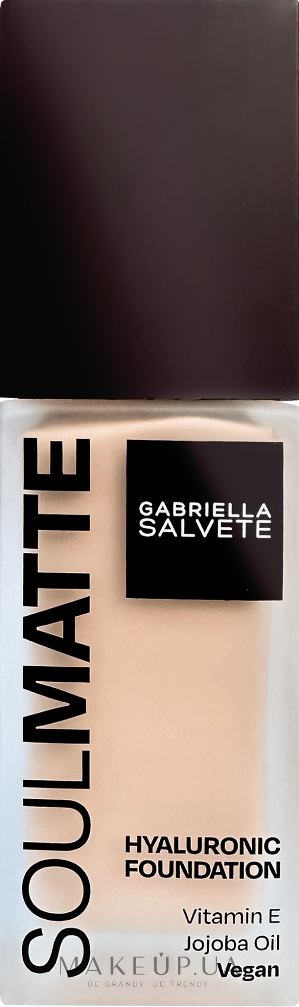 Тональная основа для лица - Gabriella Salvete Soulmatte Hyaluronic Foundation — фото 01 - Cold Porcelain