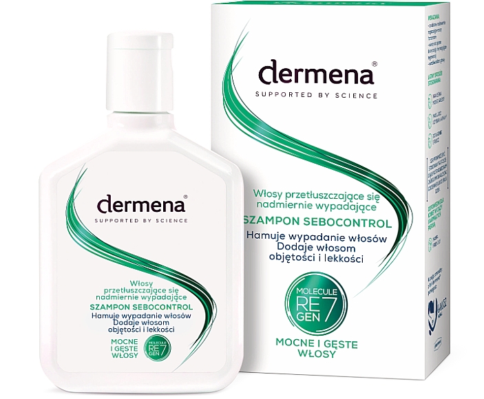 Шампунь для волос - Dermena Sebocontrol Shampoo  — фото N1