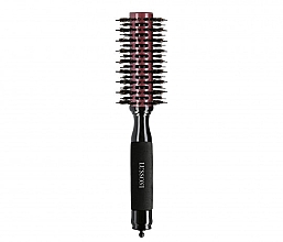 Парфумерія, косметика Кругла щітка для волосся, 28 мм - Lussoni Hair Brush Natural Style