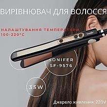 Выпрямитель для волос - Sonifer SF-9576 — фото N2