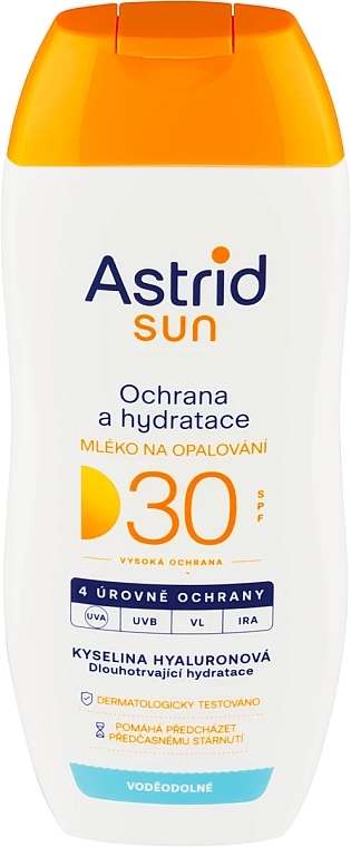 Солнцезащитное молочко - Astrid Sun SPF 30 Sunscreen Lotion — фото N1