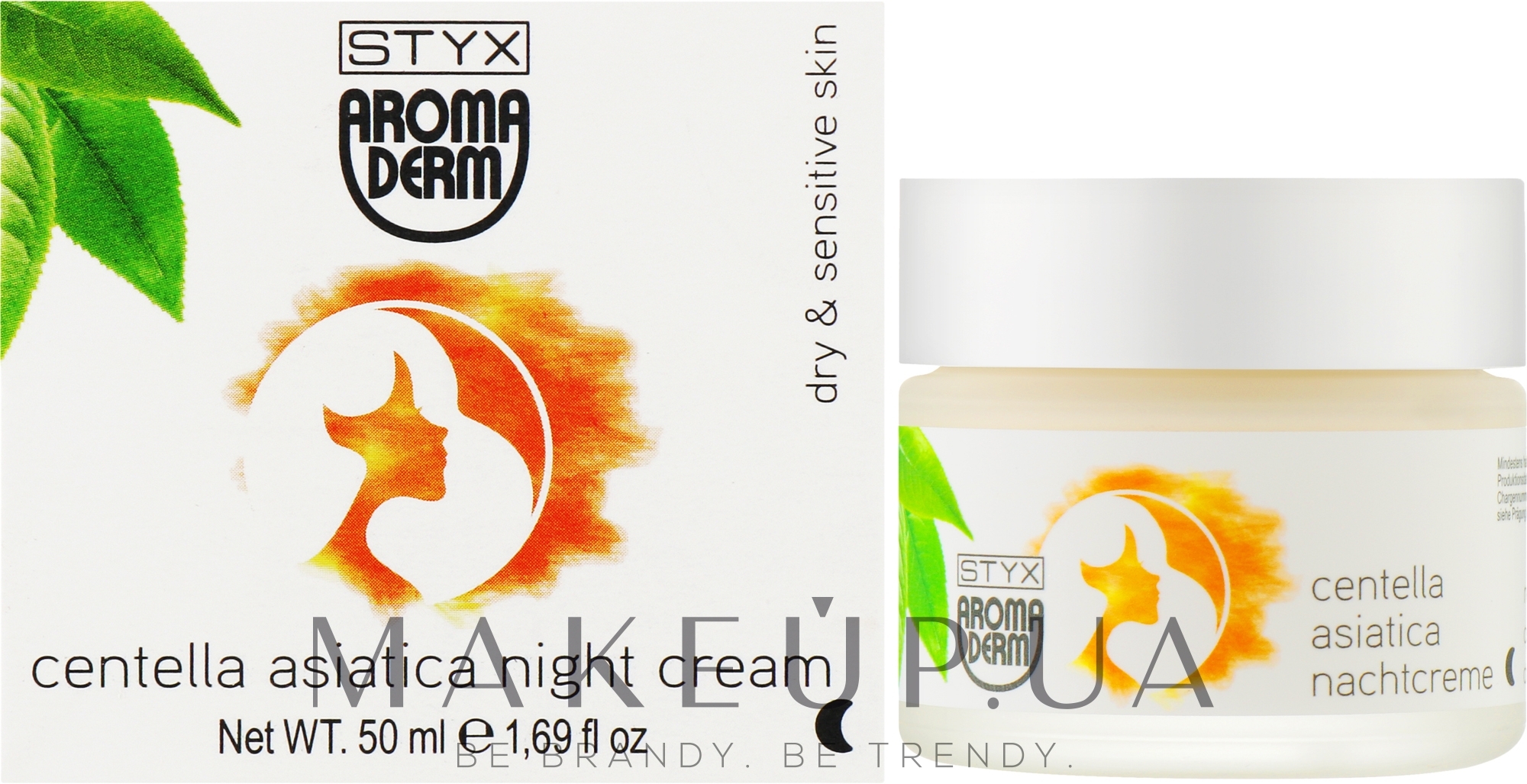 Ночной крем для лица "Центелла азиатская" - Styx Naturcosmetic Aroma Derm Centella Asiatica Night Cream — фото 50ml