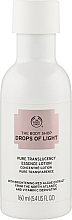 Осветляющая эссенция - The Body Shop Drops of Light Pure Translucency Essence Lotion — фото N1