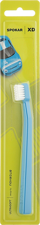 Зубна щітка "XD Ultrasoft", дитяча, синьо-біла - Spokar XD Ultrasoft — фото N1