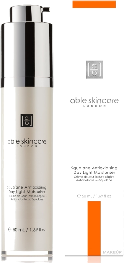 Денний зволожувальний крем - Able Skincare Squalane Anti-Oxidising Day Light Moisturizer Cream — фото 50ml